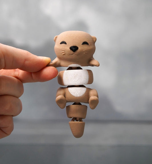 Otis the Flexi Otter - Hand-Holding Otter Buddy