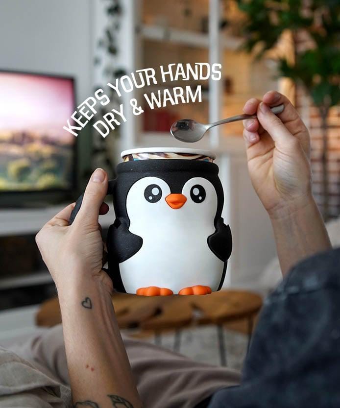 Pebbles the Penguin – 3D Printed Ice Cream Pint Holder