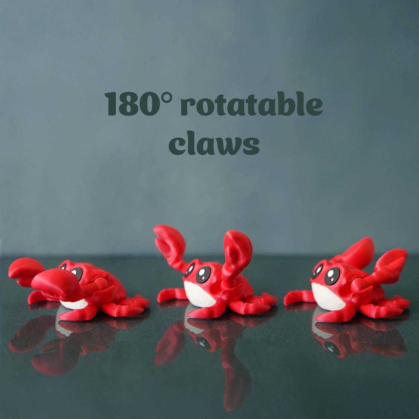 Charlie the Comfort Crab - Note Holder & Photo Clip