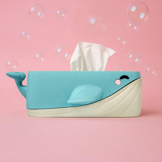 Bubbles the Whale – Tissue Box Cover