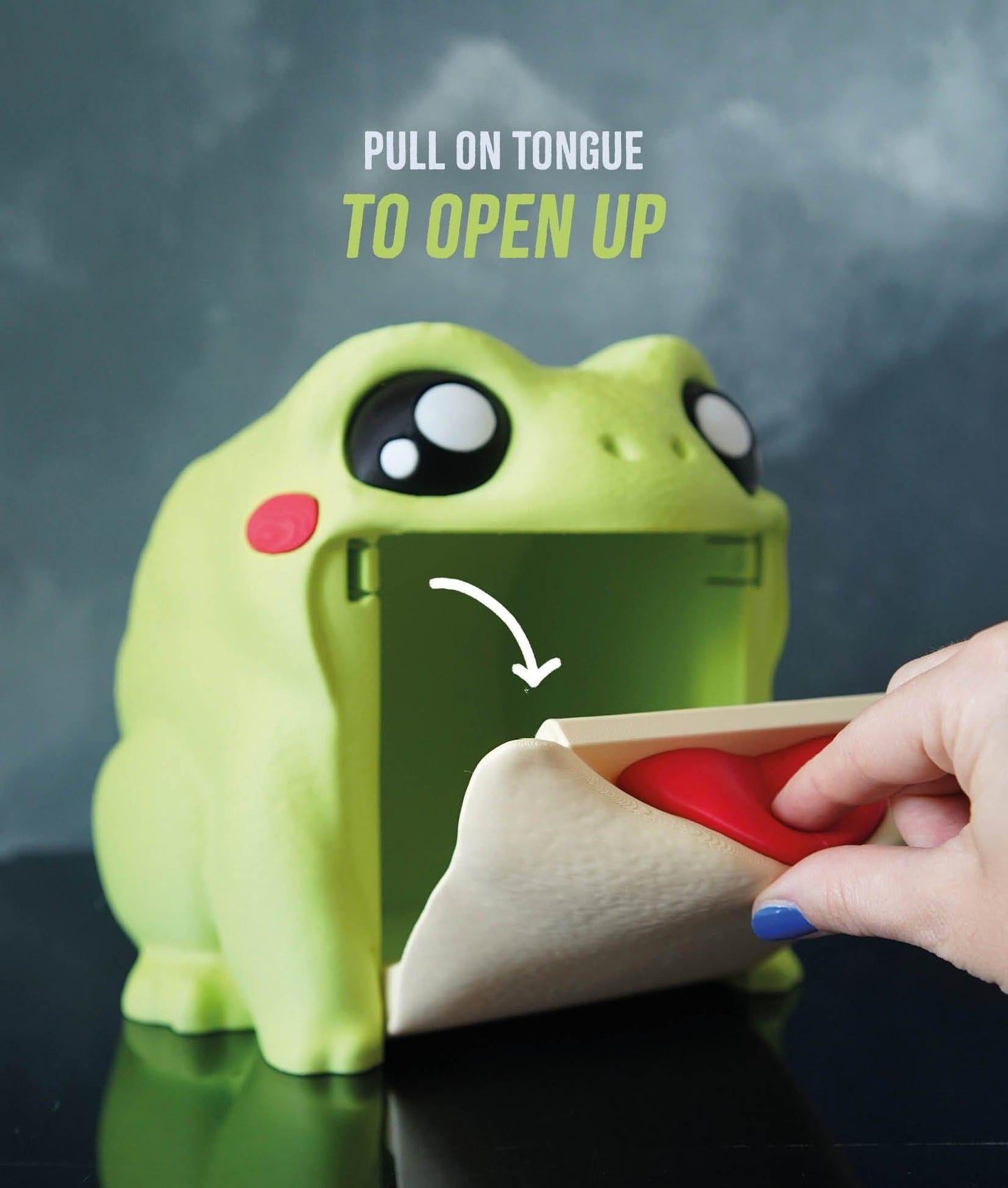 Frodrick the Frog - Toilet Paper Holder
