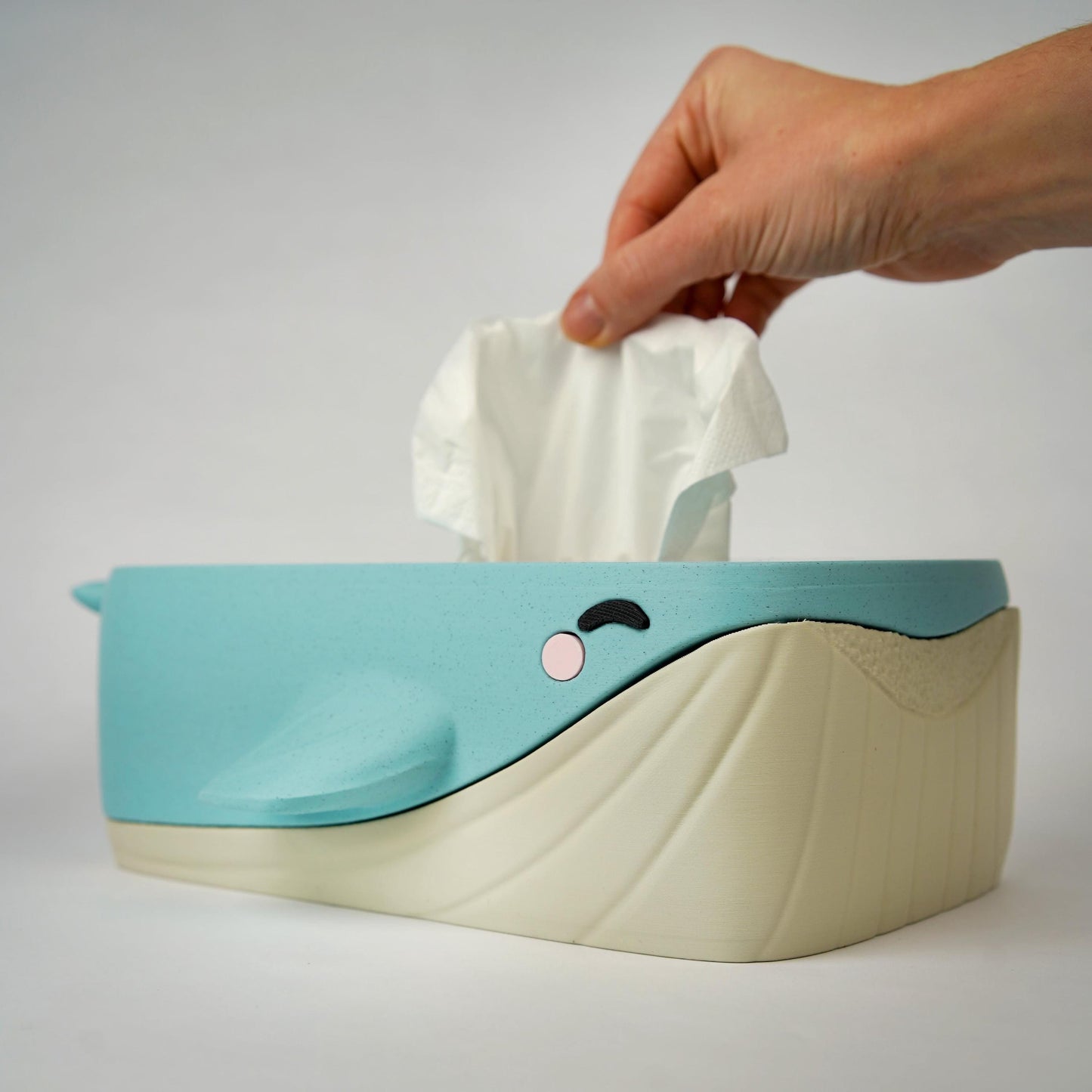 Bubbles the Whale – Tissue Box Cover
