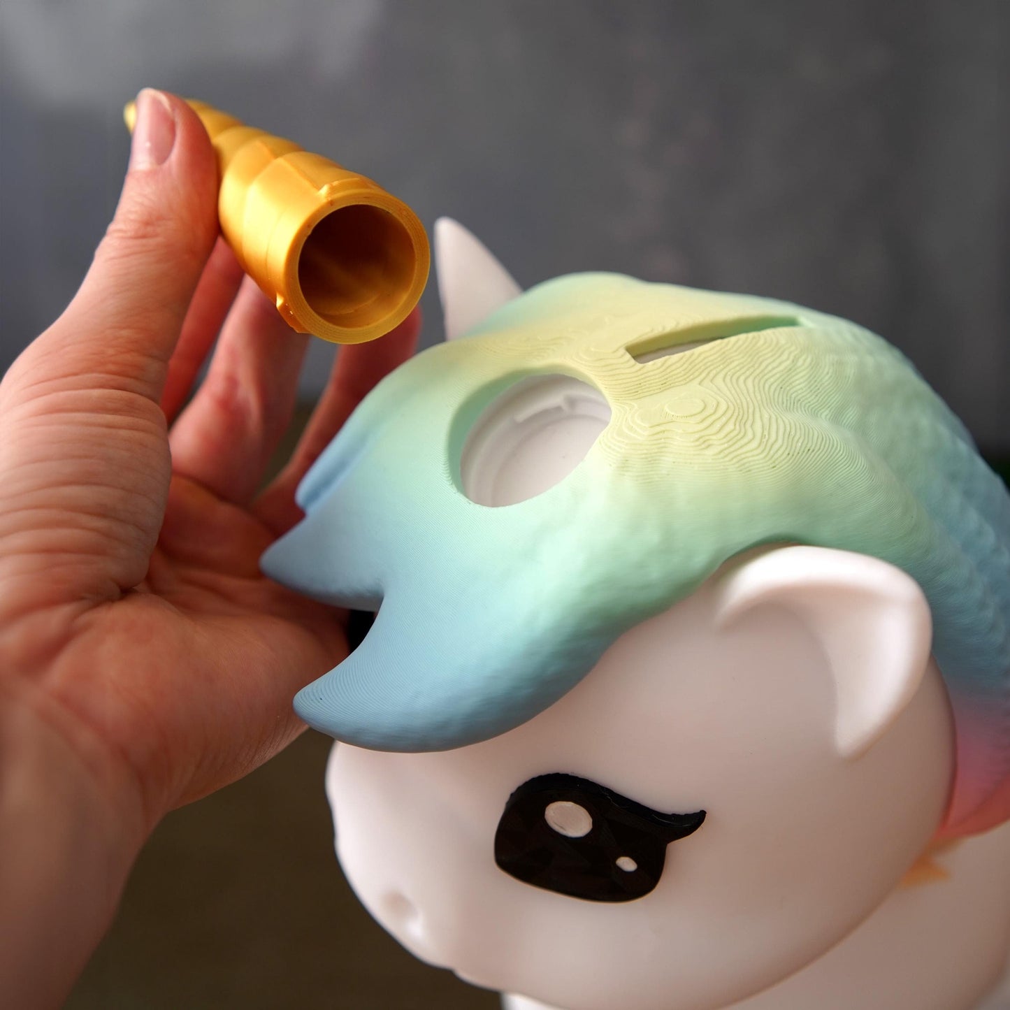 Umi the Unicorn – Piggy Bank with Hidden Storage