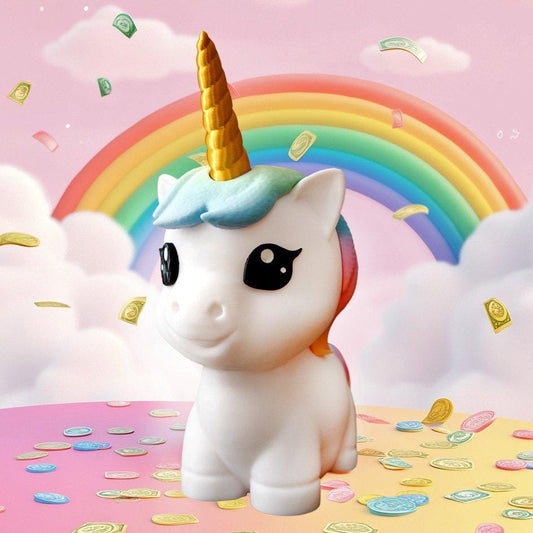 Umi the Unicorn – Piggy Bank with Hidden Storage