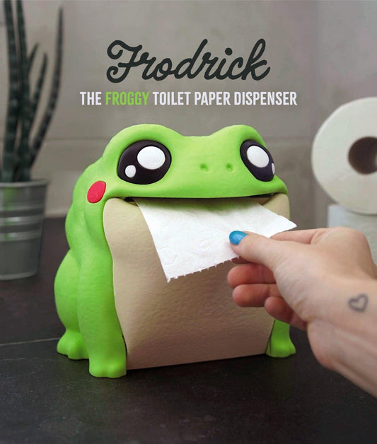 Frodrick the Frog - Toilet Paper Holder