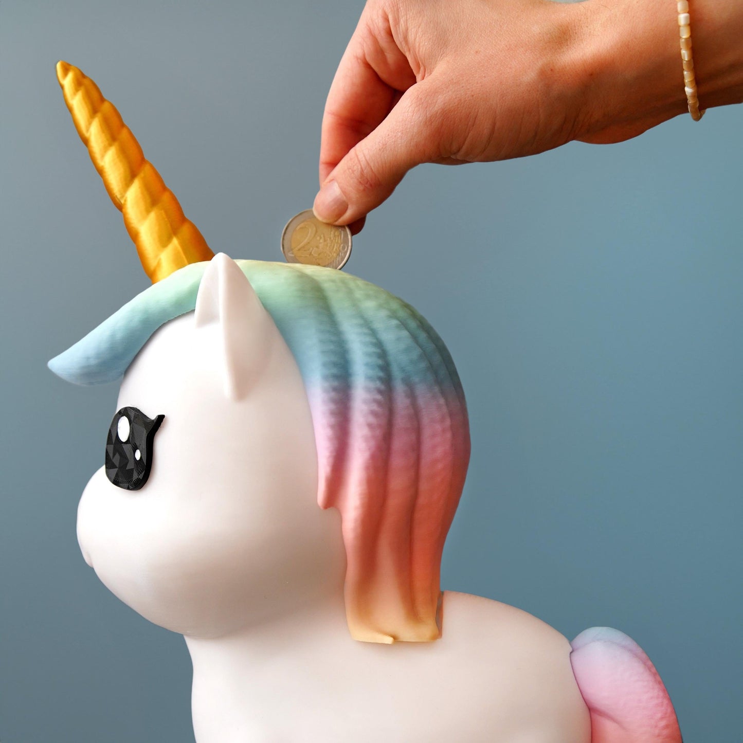 Umi the Unicorn – Piggy Bank with Hidden Storage
