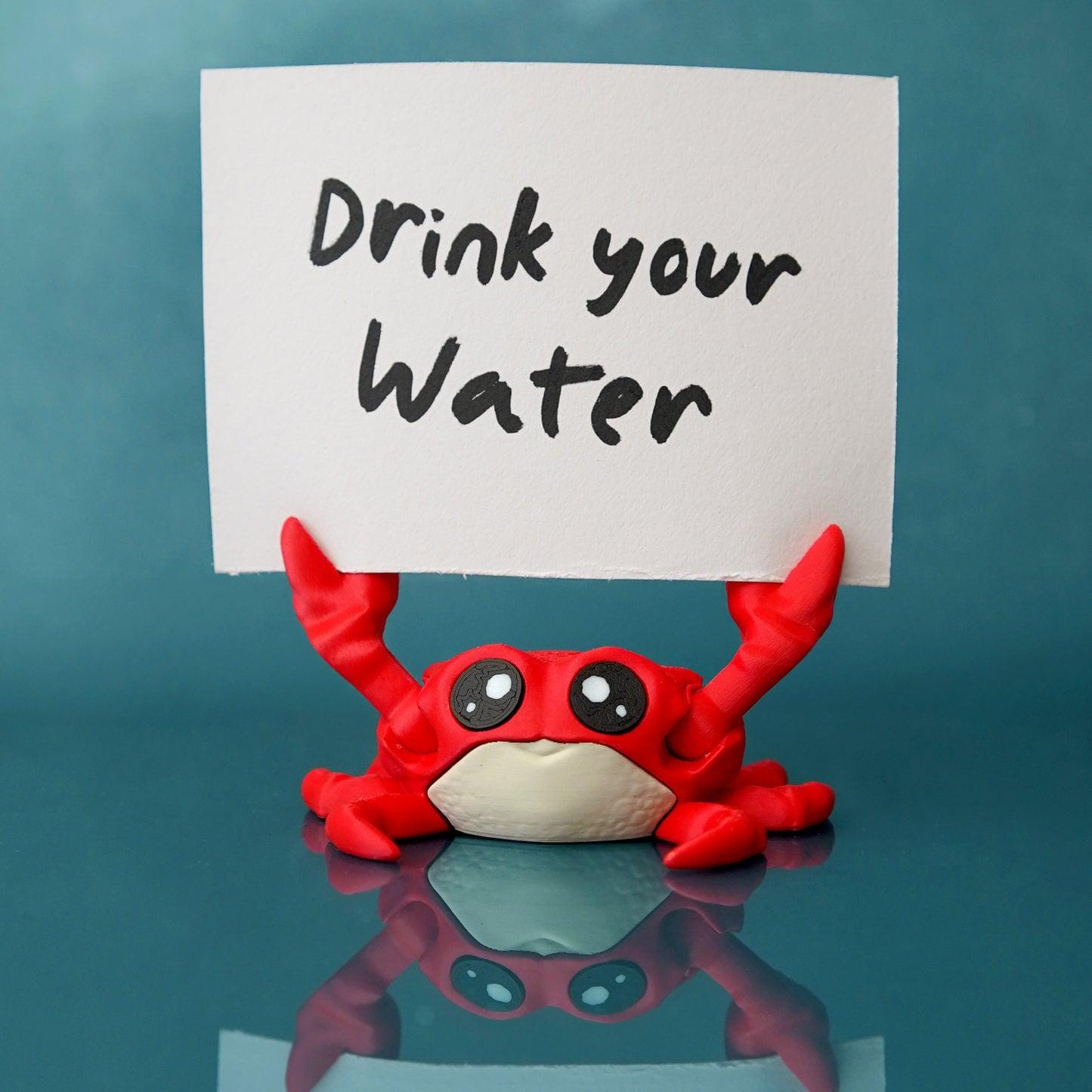 Charlie the Comfort Crab - Note Holder & Photo Clip