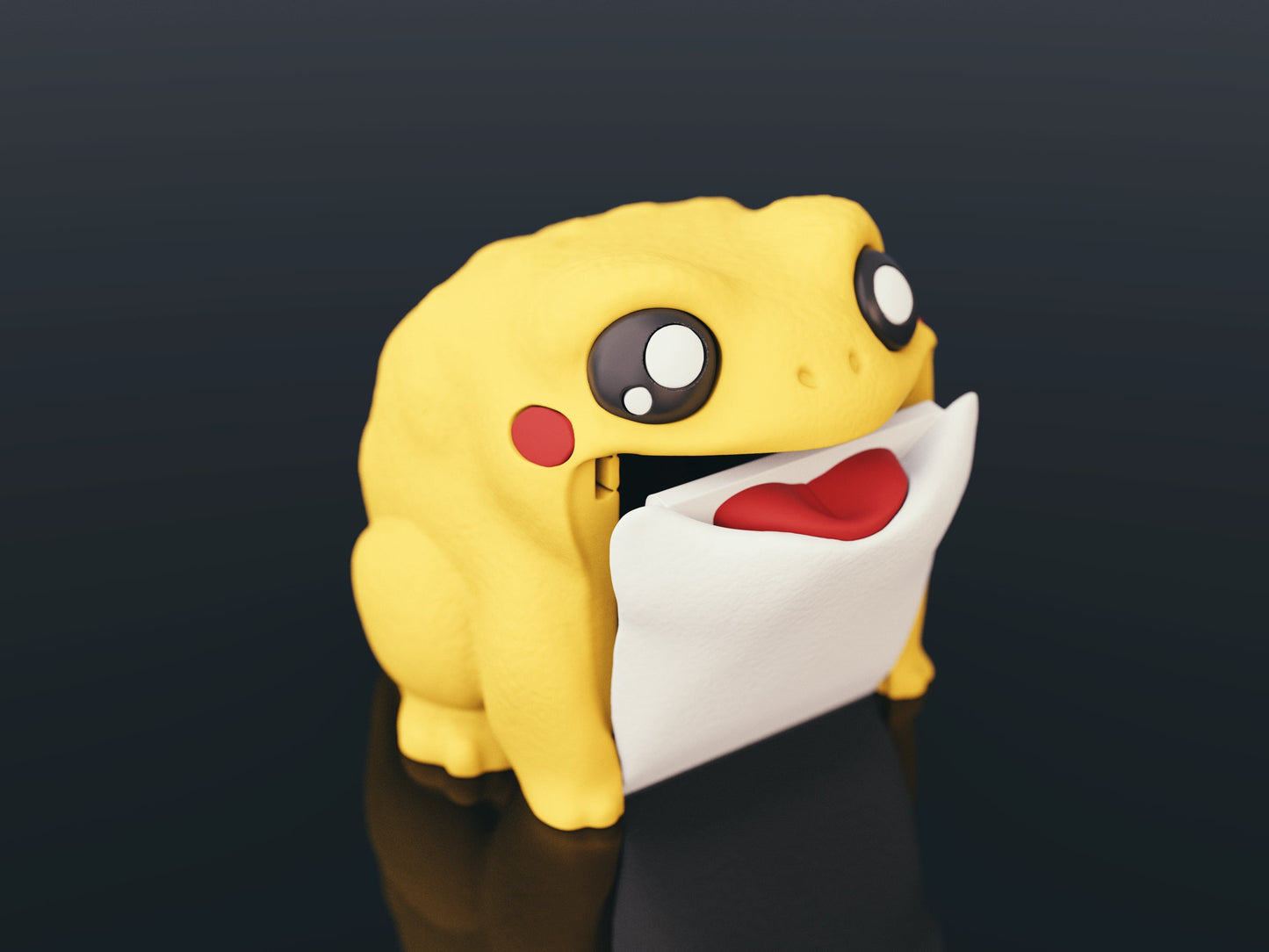 Frodrick the Frog - Toilet Paper Holder