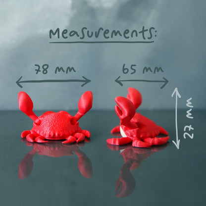Charlie the Comfort Crab - Note Holder & Photo Clip