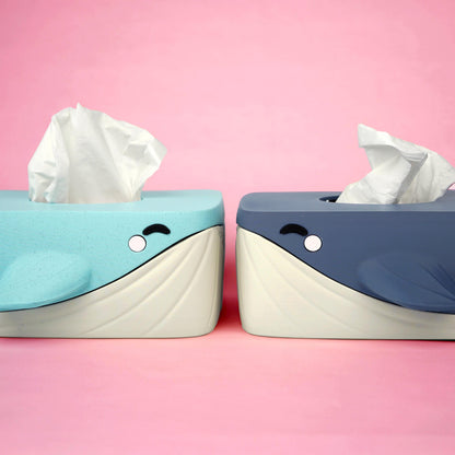 Bubbles the Whale – Tissue Box Cover