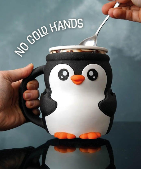 Pebbles the Penguin – 3D Printed Ice Cream Pint Holder